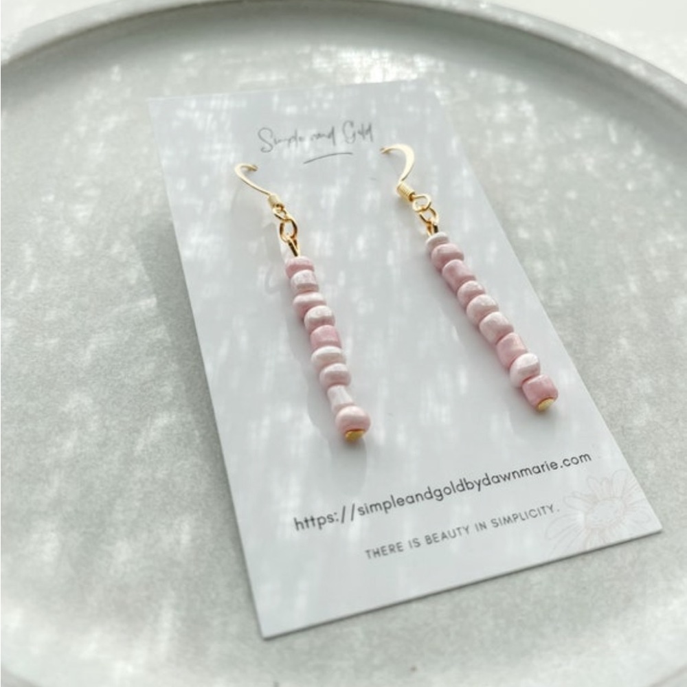 Beaded Dangle Earrings